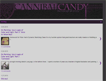 Tablet Screenshot of cannibalcandy.com